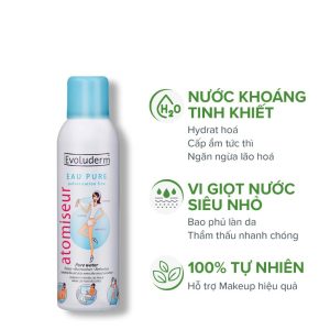 Xịt khoáng Evoluderm 150ml